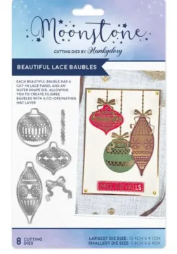 Beautiful Lace Baubles Cutting Dies